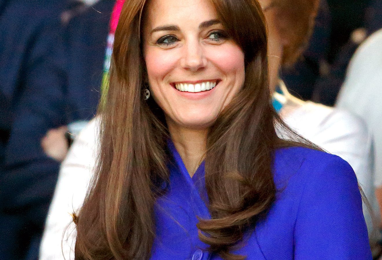 Kate Middleton shows off her new bangs on September 18, 2015.