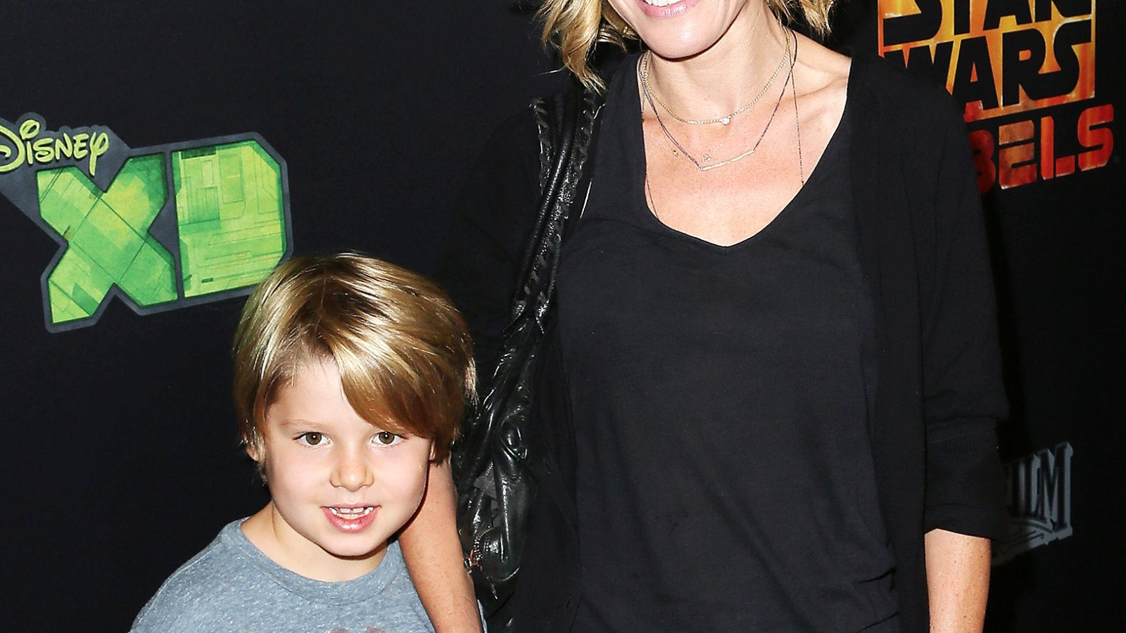 Julie Bowen and son Oliver
