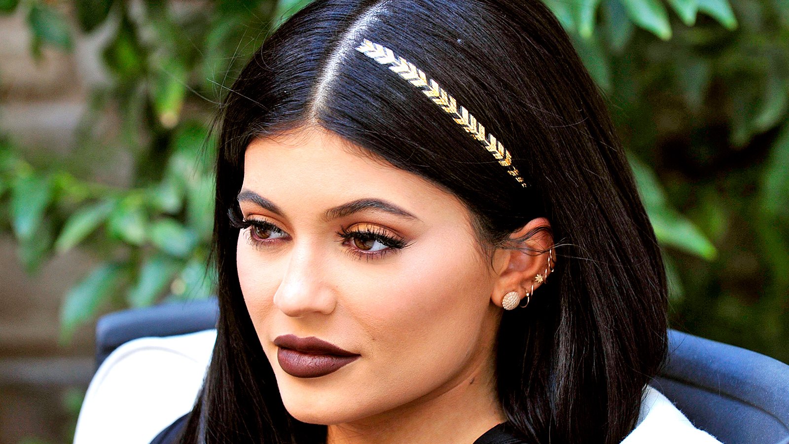 Kylie Jenner shows off one of the new scunci hair tattoos