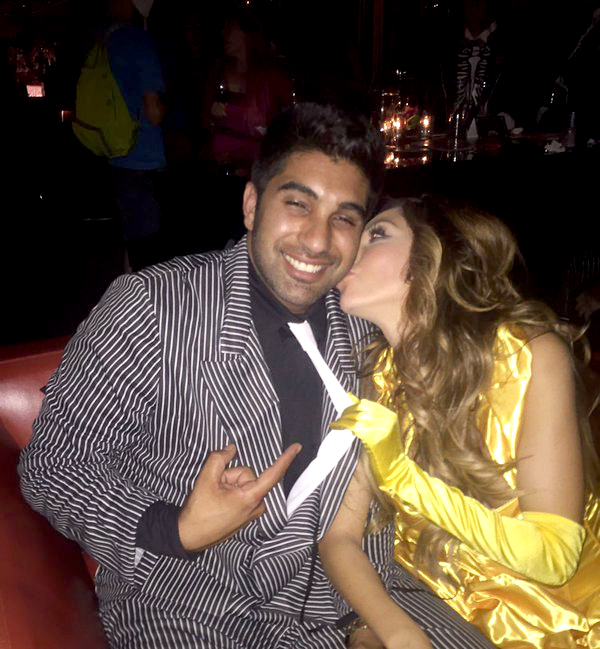 Farrah and her ex Simon Saran being back together