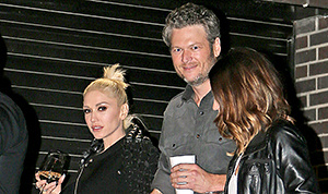 Blake Shelton, Gwen Stefani Hold Hands at CMAs Afterparty: Photo