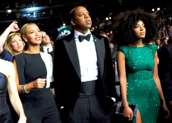 Beyonce, Jay Z and Solange