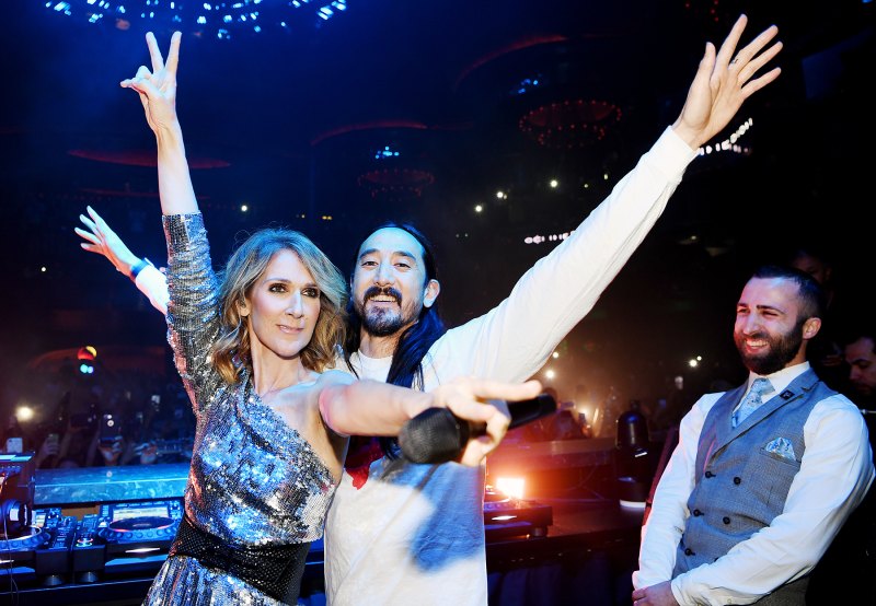 Vegas Strong Benefit Concert Steve Aoki Celine Dion