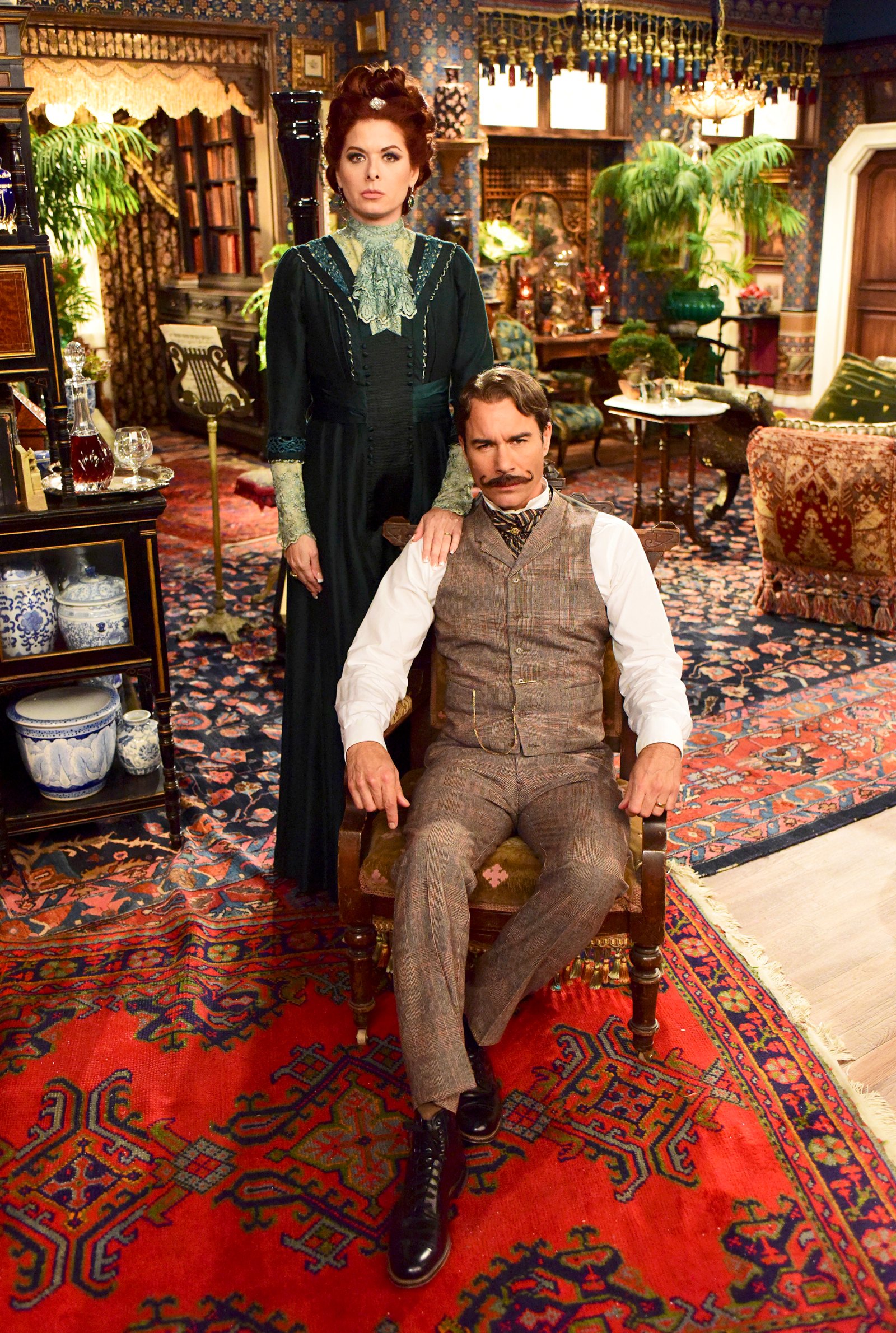 Debra Messing as Fanny Van Williams and Eric McCormack as Billem Van Williams on ‘Will & Grace’