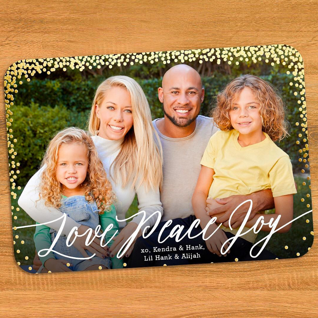 Celebrity Holiday Cards 2017