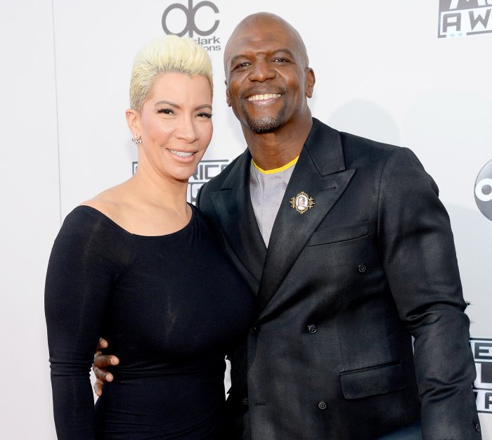 Terry Crews and Rebecca