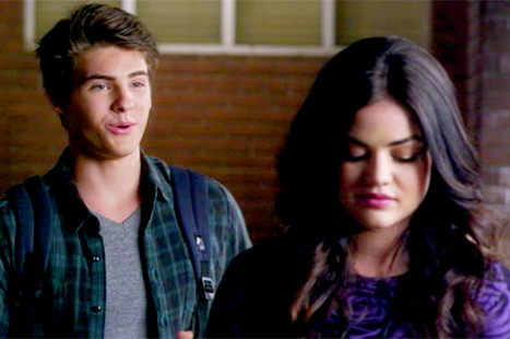 Pretty Little Liars Lucy Hale and Cody Christian