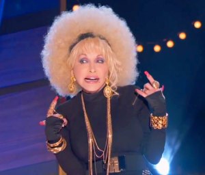 Dolly Parton Raps on Queen Latifah Show, Calls Boobs "Wrecking Balls"