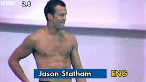 Jason Statham diver gif