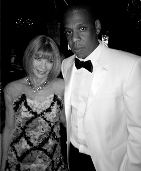 Jay Z and Anna Wintour