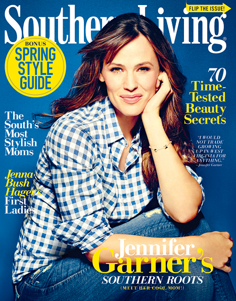 Jennifer Garner Southern Living Cover