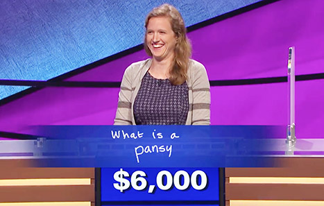Jeopardy Pansy answer