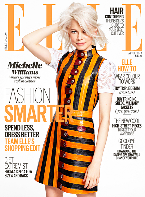 Michelle Williams Elle UK Cover