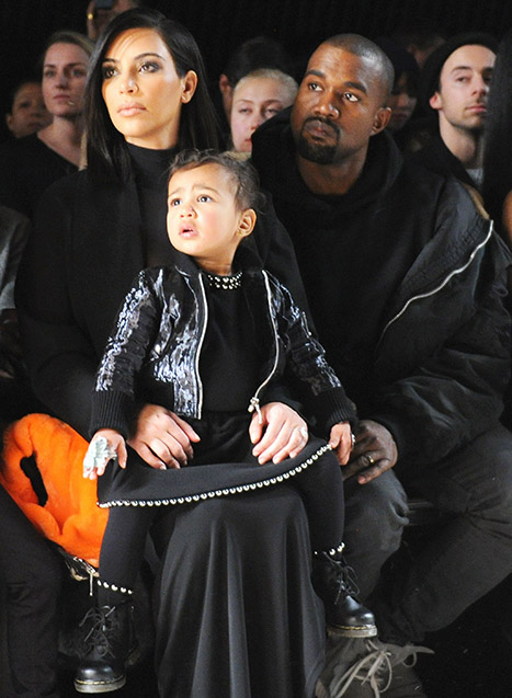 North West Being fashionable