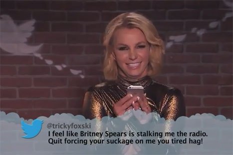 Jimmy Kimmel Does Mean Tweets With Britney Spears, Gwyneth Paltrow