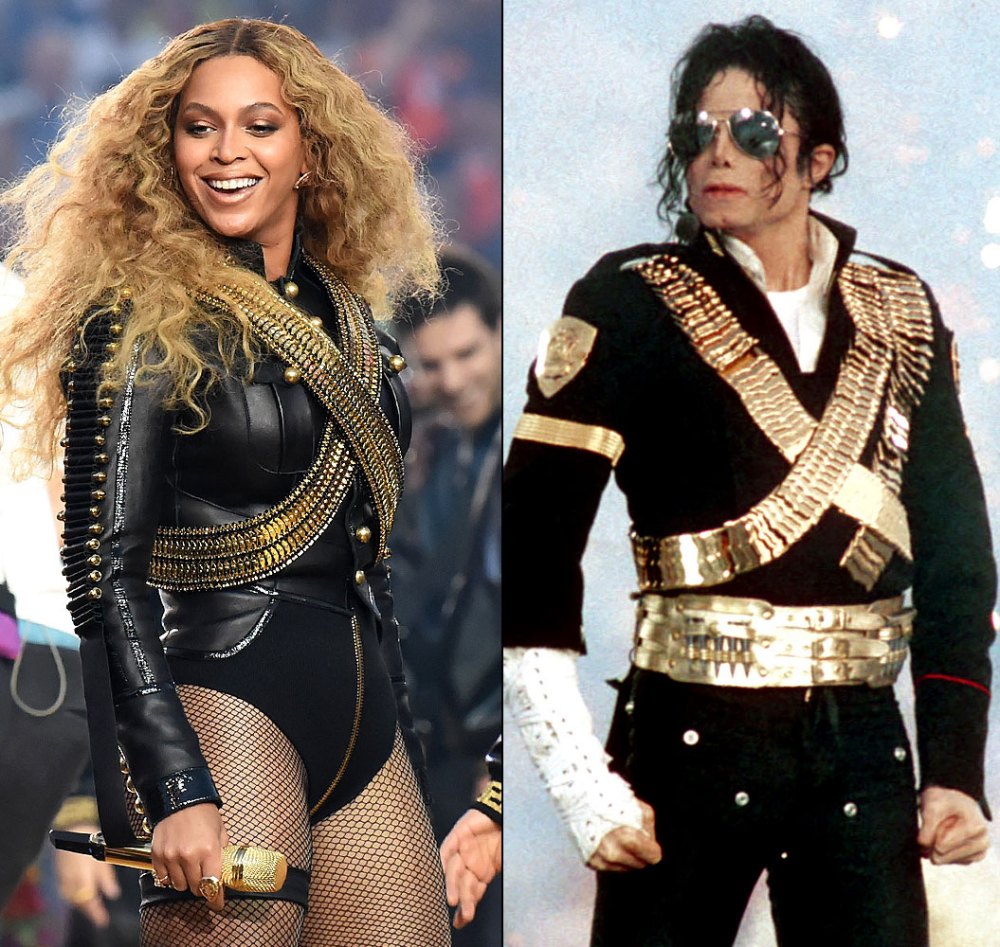 Beyoncé Pays Tribute to Michael Jackson's Super Bowl Costume