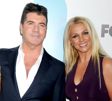 britney spears and simon cowell