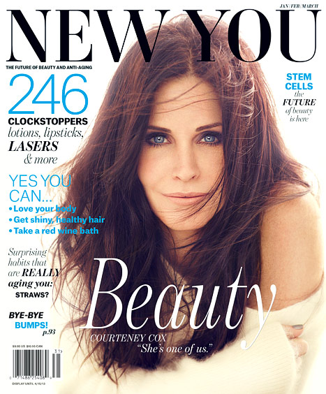 Courteney Cox New You Cover