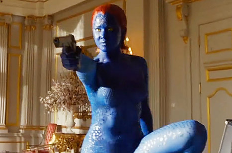 Jennifer Lawrence As Mystique In X Men Days Of Future Past New Clip