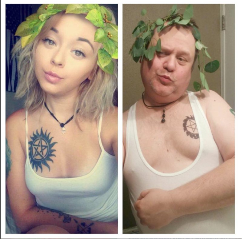 Dad and Daughter Selfies
