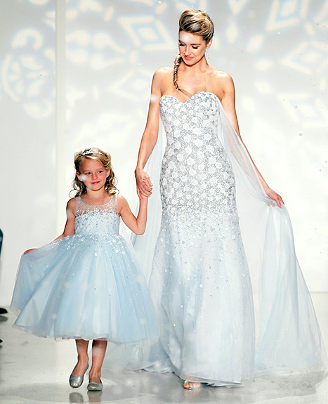 Disney Frozen Bridal Dress