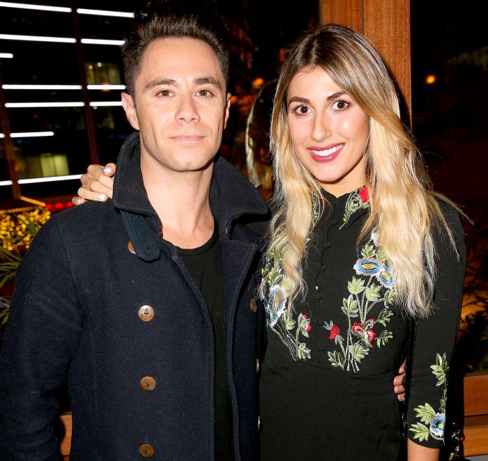 Sasha Farber and Emma Slater attend the Roku grand opening on November 14, 2015 in West Hollywood, California.