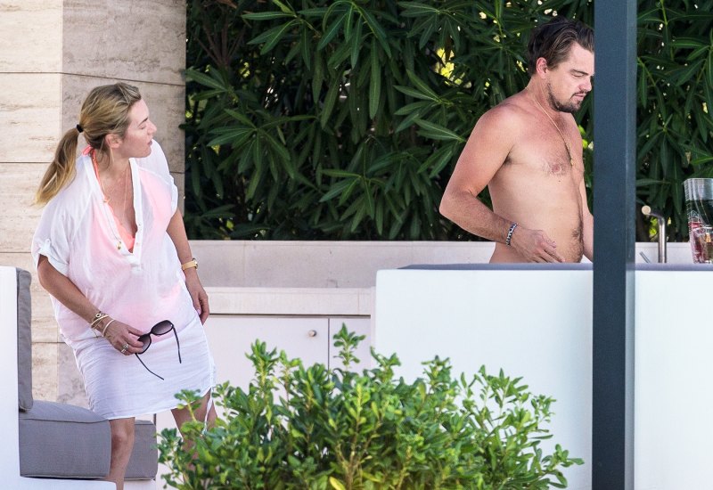 Kate Winslet Leonardo DiCaprio Saint Tropez