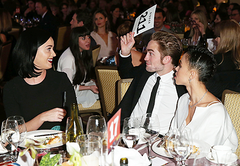 Katy Perry, Robert Pattinson, and FKA twigs