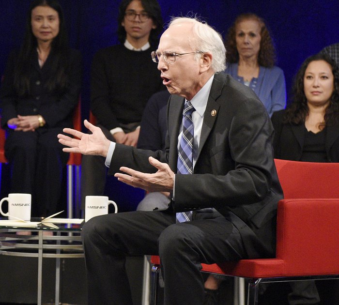Larry David as Bernie Sanders on SNL