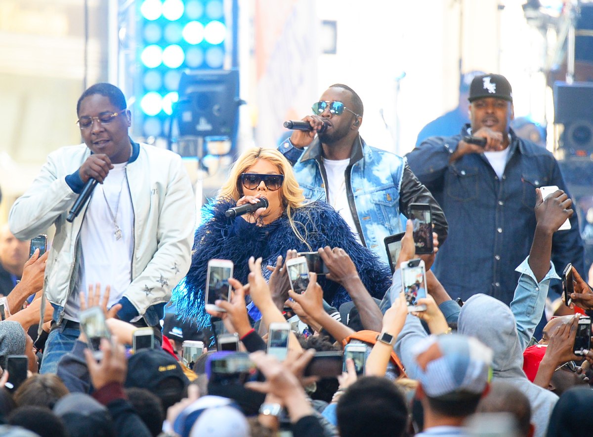 Lil’ Kim, Diddy Perform Together 20 Years Later: Then and Now Photos!