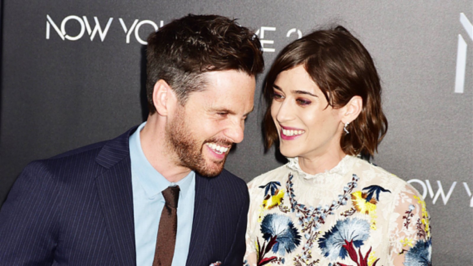 Lizzy Caplan and Tom Riley