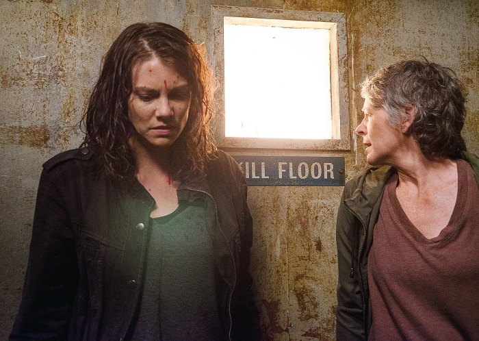 Lauren Cohan and Melissa McBride on 'The Walking Dead'