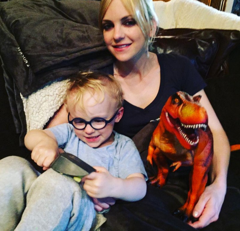 Anna Faris and Jack