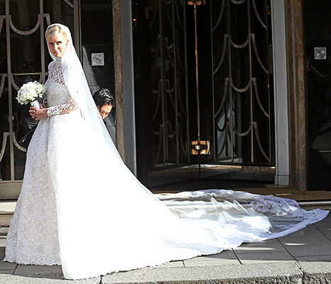 Nicky Hilton - wedding dress