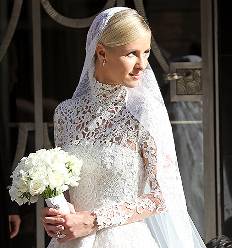 Nicky Hilton - wedding beauty