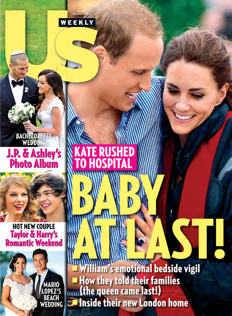 Will and Kate Baby Cover