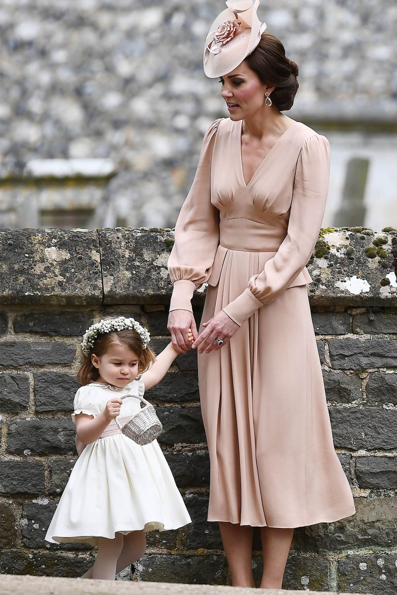 Princess Charlotte and Duchess Kate