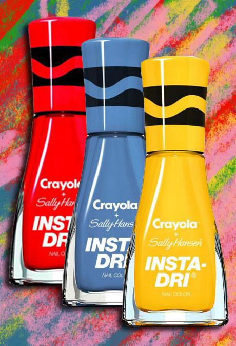 Crayola Teams Up with Sally Hansen and It’s Giving Us Major Nostalgia