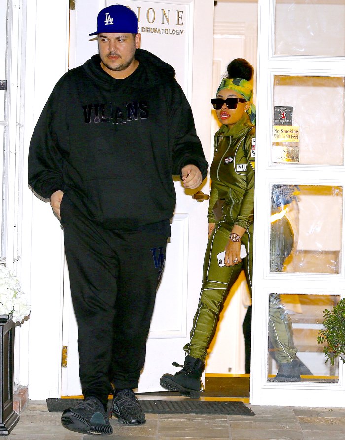 Rob Kardashian and Blac Chyna