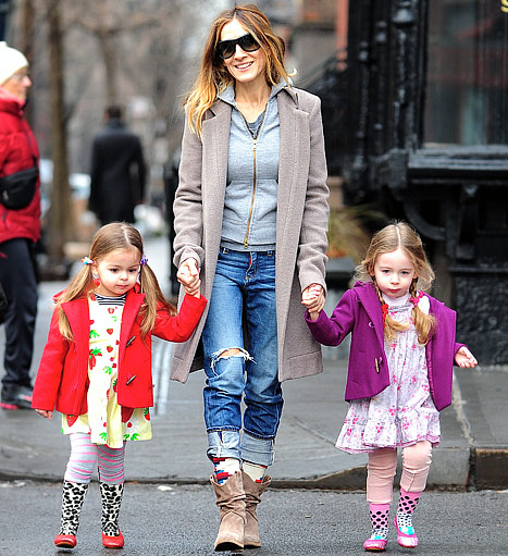 SJP and twins