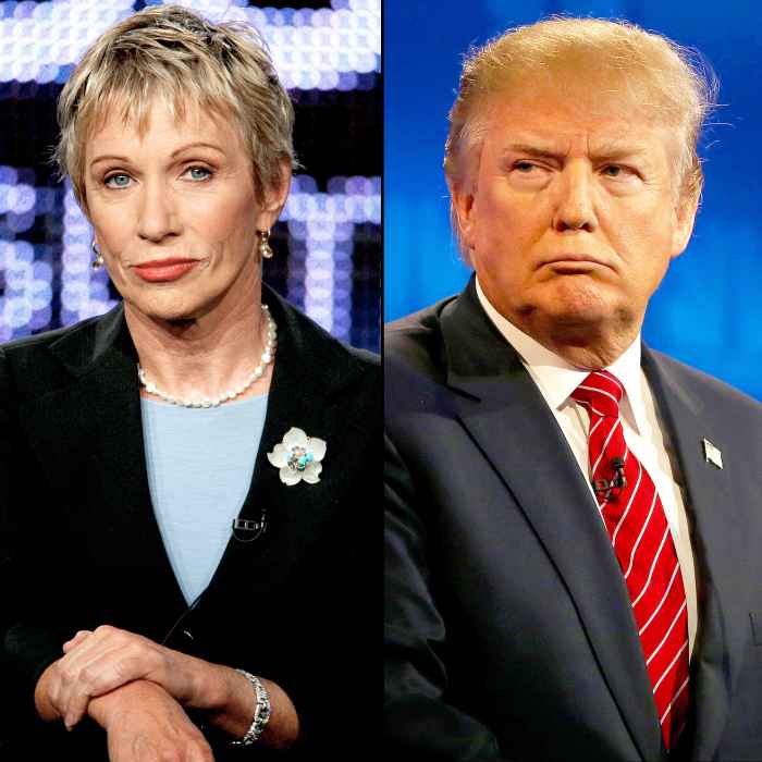 Barbara Corcoran and Donald Trump