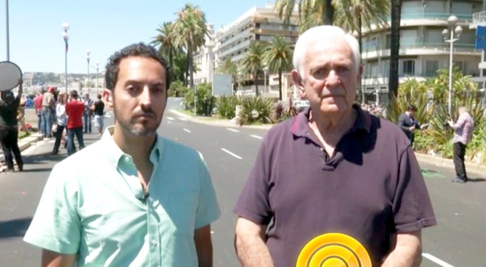 Two Americans who witnessed the Thursday, July 14, terror attack in Nice