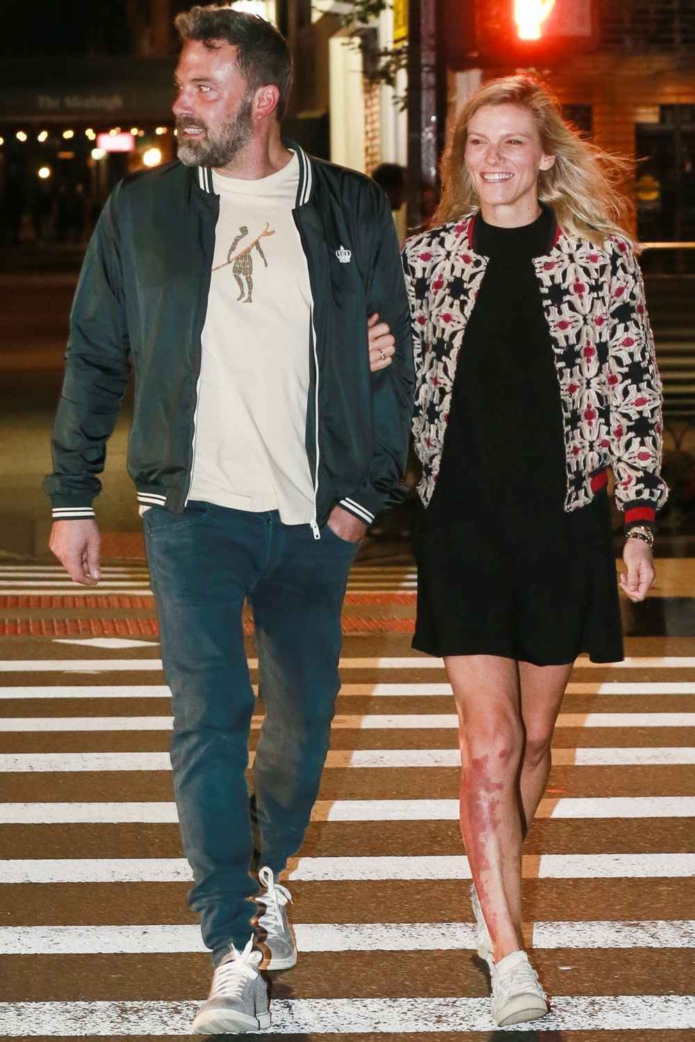 Ben Affleck, Lindsay Shookus, Movie Date, It, New York City