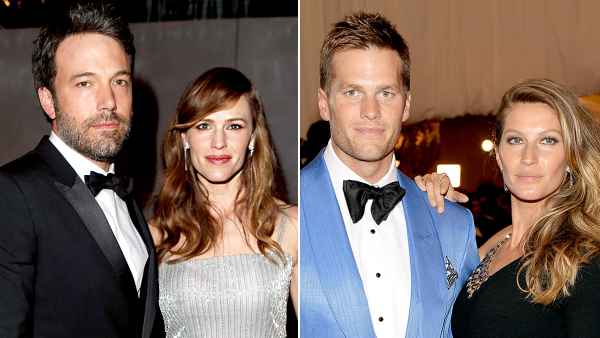 Ben Affleck, Jennifer Garner, Tom Brady, and Gisele Bundchen