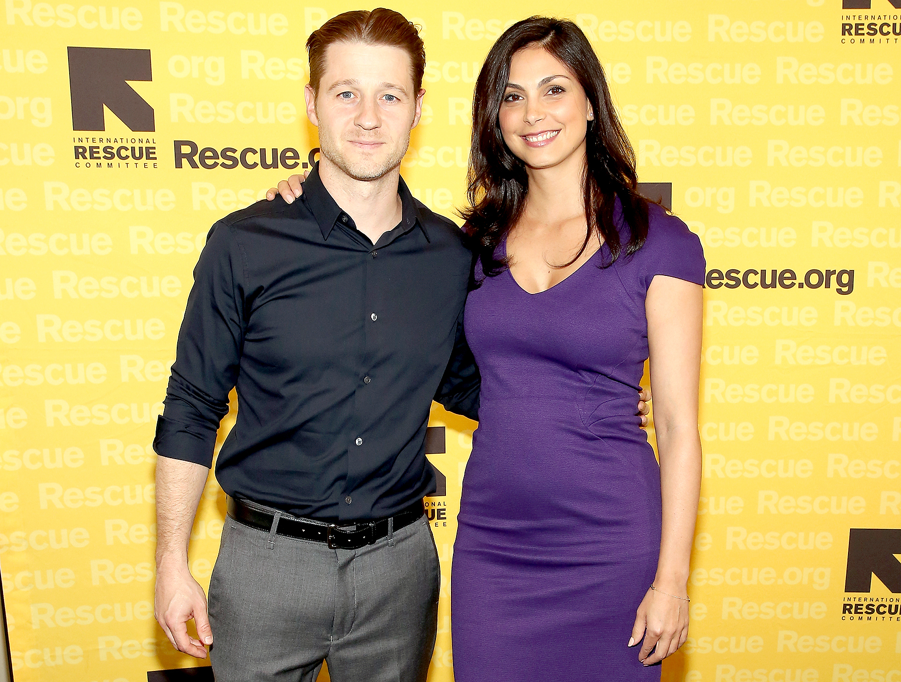 Ben McKenzie and Morena Baccarin attend the 6th Annual GenR Summer Party Hosted By International Rescue Committee at Tribeca Rooftop on July 19, 2016 in New York City.