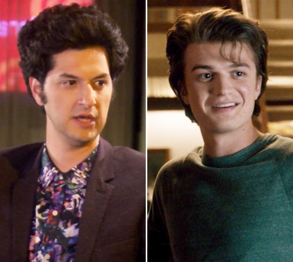 Ben Schwartz as Jean-Ralphio in Parks and Rec and Joe Keery as Steve in Stranger Things