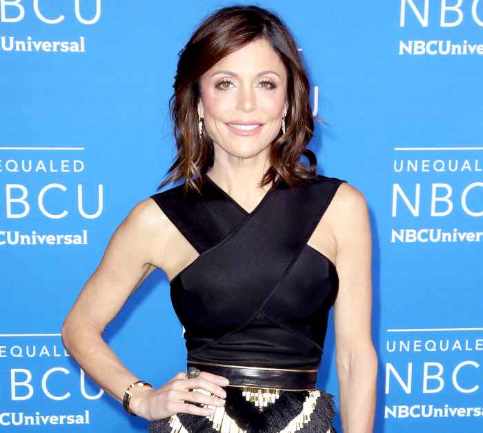 Bethenny Frankel attends the 2017 NBCUniversal Upfront Red Carpet in New York City.