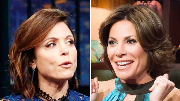 Bethenny Frankel and LuAnn De Lesseps