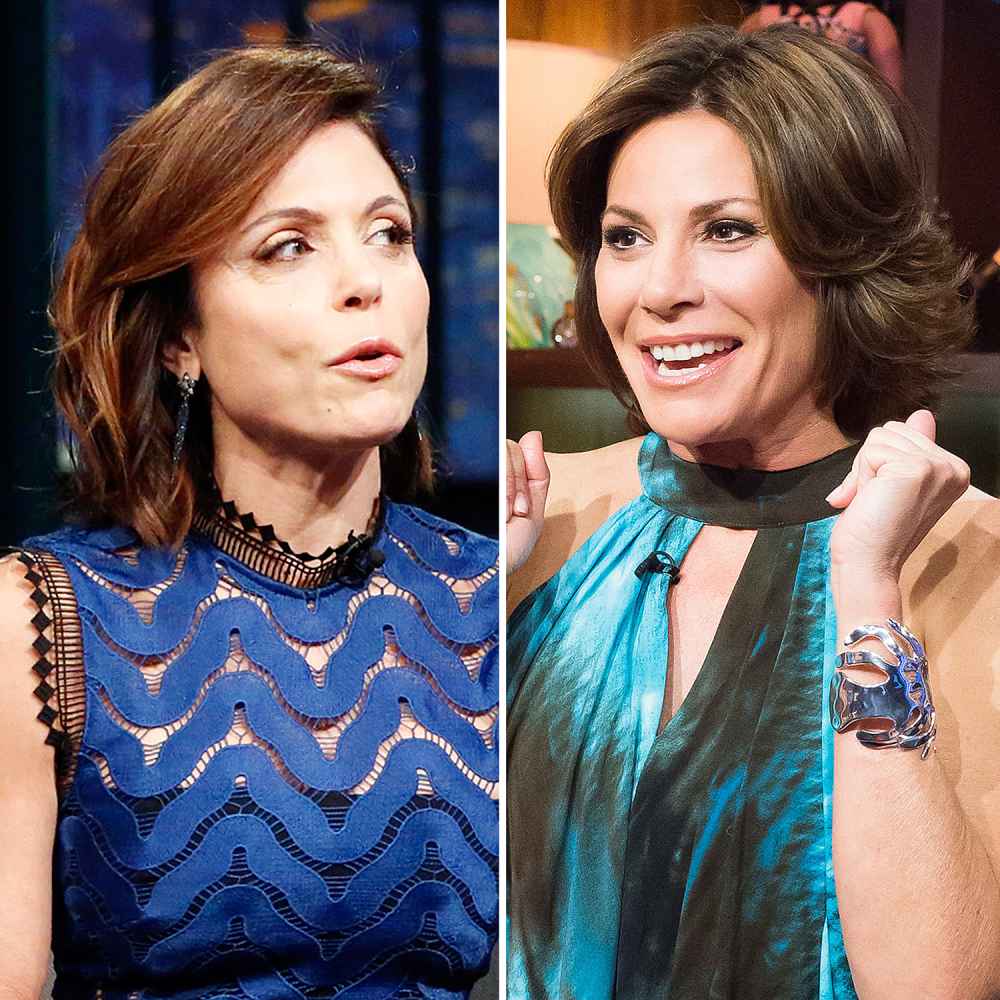 Bethenny Frankel and LuAnn de Lesseps