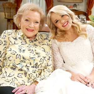 Betty White and Emily Osment on Young & Hungry